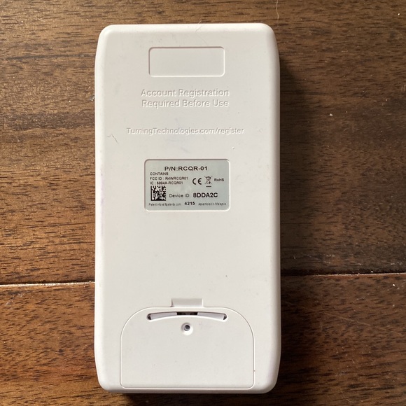 Turning Technologies QT Device RCQR-01 - Picture 2 of 4